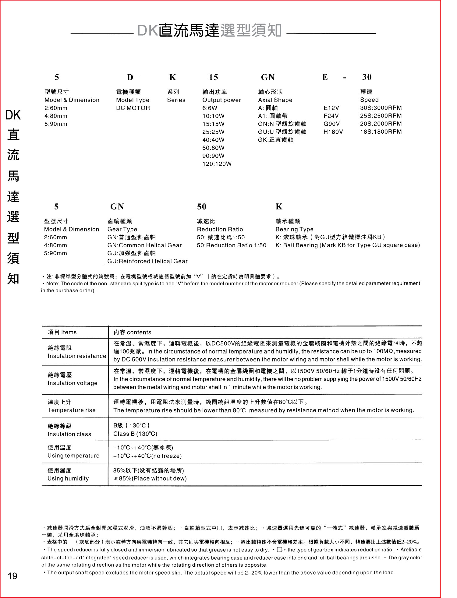 25W直流减速电机